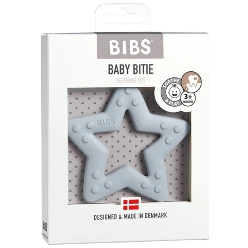 BIBS BABY BITIE STAR BABY BLUE baby teether