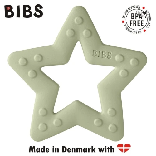 BIBS BABY BITIE STAR SAGE baby teether