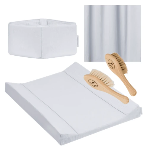 Zestaw pielęgnacyjny z przewijakiem Błękitny