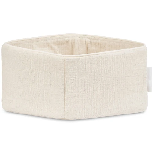 Care Basket muslin with linen Natural 