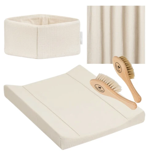 Zestaw pielęgnacyjny z przewijakiem Natural