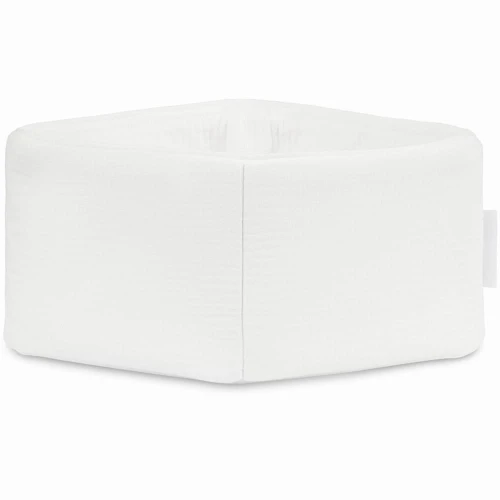 Koszyczek pielęgnacyjny muślinowy Biały