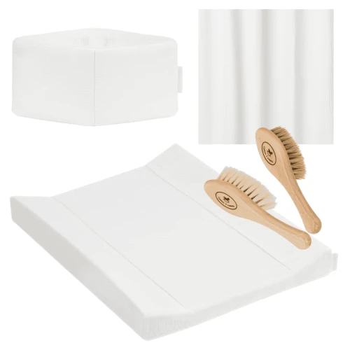 Zestaw pielęgnacyjny z przewijakiem Biały