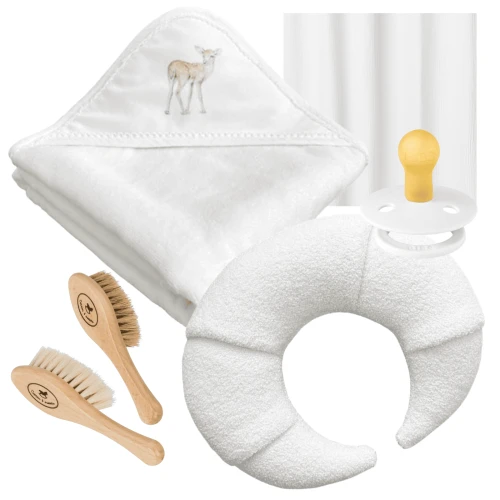 Newborn set Fawn White