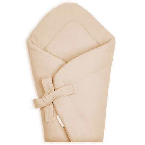 Rożek muślinowy Morelowy