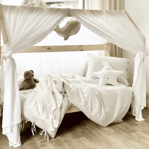 Baldachim Domek Boho Twist Biały