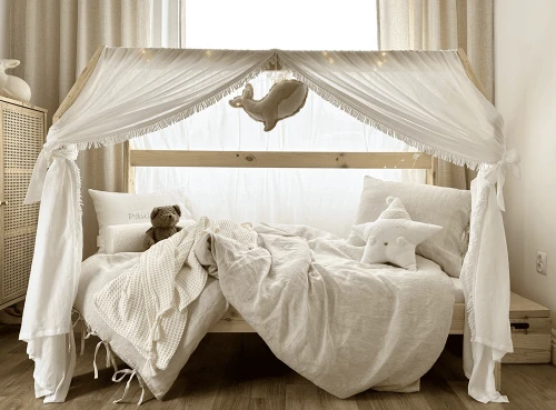 Canopy Boho Twist Maxi fi70 cm White (1)