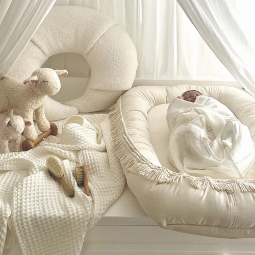 Boho Twist Baby Nest Vanilla