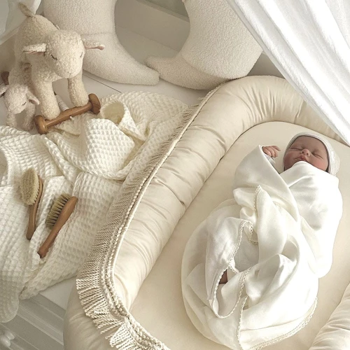 Boho Twist Baby Nest Vanilla