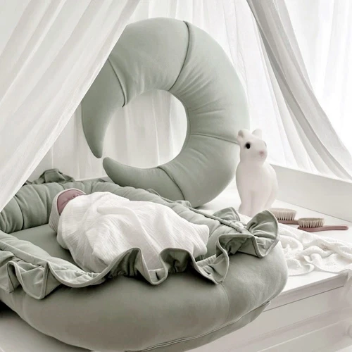 Newborn set Maxi Sage green