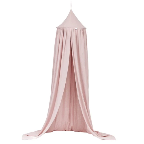 Muselin organic cotton canopy Bubblegum