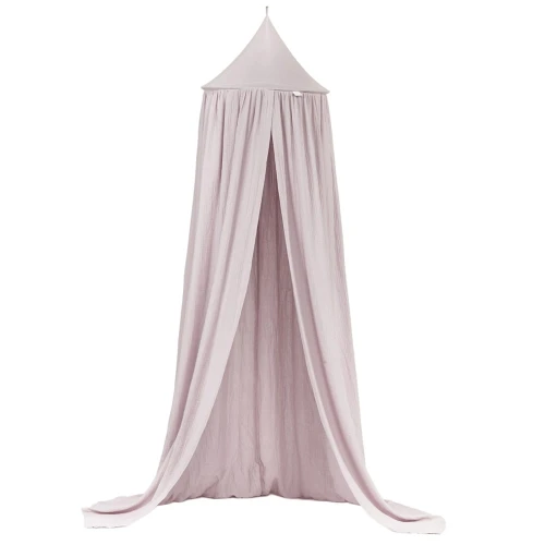 Baldachim muślinowy z bawełny organicznej Lila