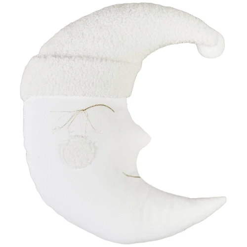 Poduszka Śpiący Księżyc Biała