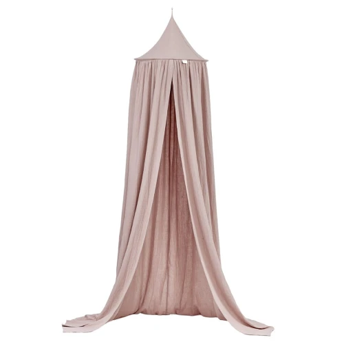 Muselin organic cotton canopy Dusty pink
