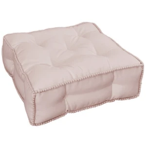 Pikowana pufa Boho Bubble Pudrowy róż