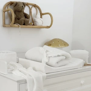 Przewijak muślinowy Złamana biel