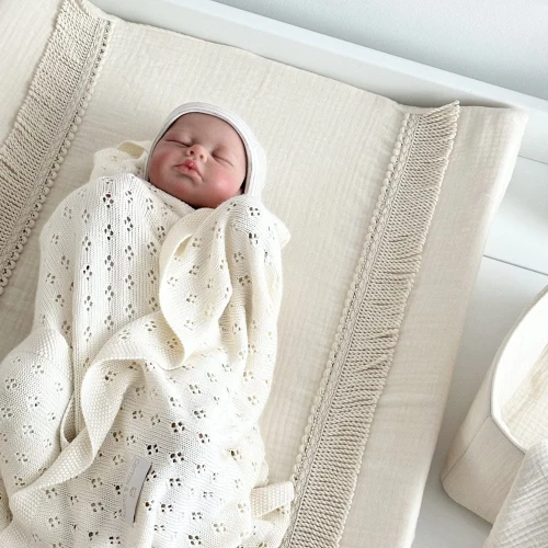 Przewijak Boho Twist Waniliowy