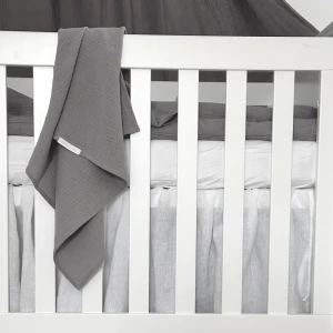 Organic cotton muslin baby diaper Shark