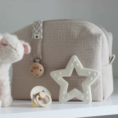 BIBS BABY BITIE STAR IVORY baby teether