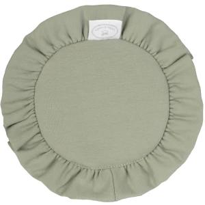 Mini playmat with ruffles Sage green