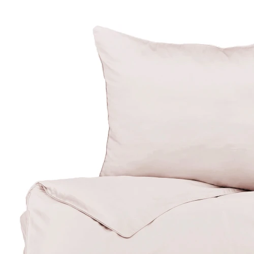 Pościel Junior Minimal Pudrowy róż bez wypełnienia