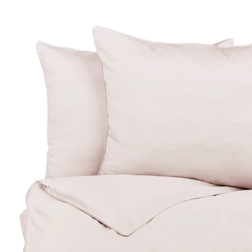 Pościel Adult Minimal Pudrowy róż bez wypełnienia