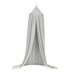 Baldachim muślinowy z bawełny organicznej Jasno szary