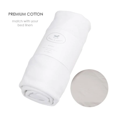 Minimal Dark Beige Fitted Sheet