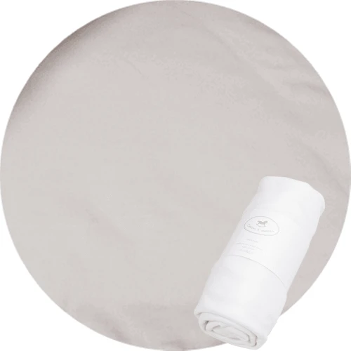 Minimal Dark Beige Fitted Sheet