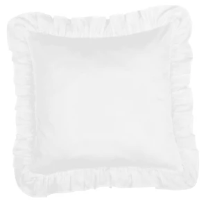 Pillowcase with ruffles Margaret White
