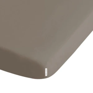 Minimal Taupe fitted sheet