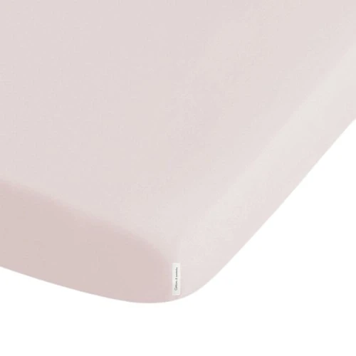 Prześcieradło Minimal Pudrowy róż na wymiar