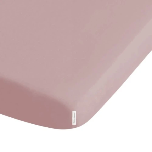 Prześcieradło Minimal Dusty pink na wymiar 