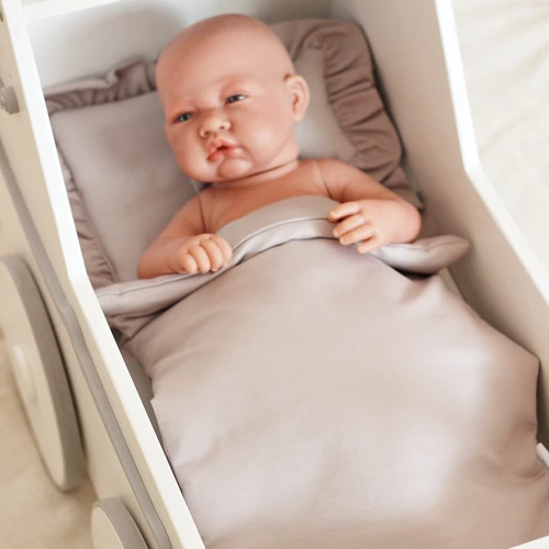 Doll Bedding Set Dark beige