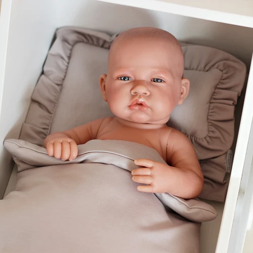 Doll bedding Set Basic - Cappuccino