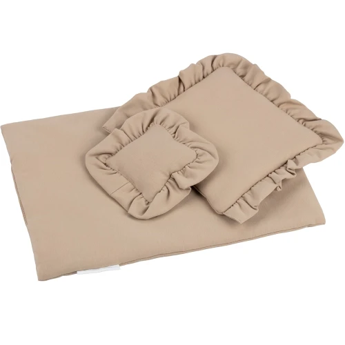 Doll bedding Set Basic - Cappuccino