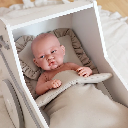 Doll bedding Set Basic - Cappuccino