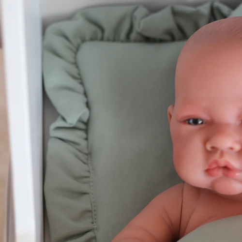 Doll bedding Set Basic - Sage green