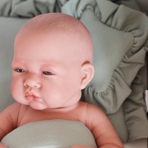 Doll bedding Set Basic - Sage green