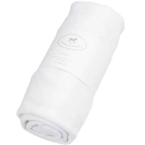 Prześcieradło 50x80 Biały