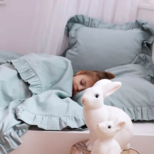 Bed linen stripes 160x200 Adult (without filling) Silit green