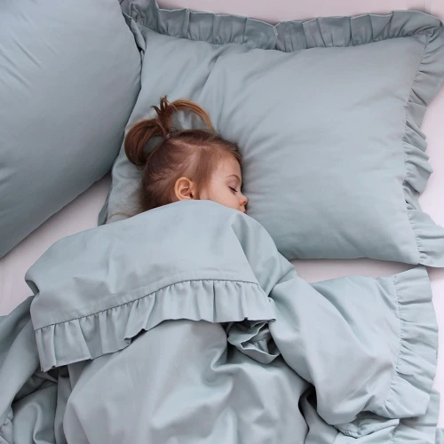 Bed linen stripes 160x200 Adult (without filling) Silit green